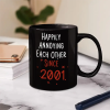 Couple Happily Annoying Each Other Since - Personalized Mug Couple Happily Annoying Each Other Since - Personalized Mug