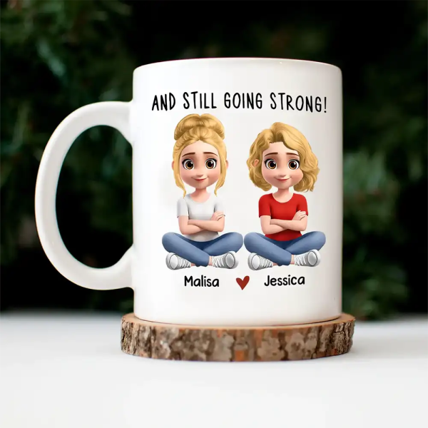 Couple Happily Annoying Each Other Since - Personalized Mug Couple Happily Annoying Each Other Since - Personalized Mug