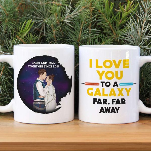 Couple Happy Valentine Day 01QHQN261222TM White Mug Couple Happy Valentine Day 01QHQN261222TM White Mug