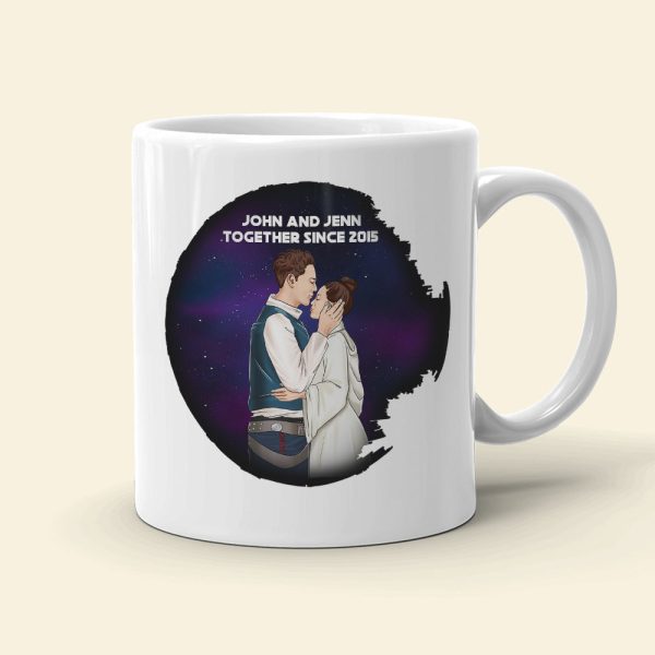 Couple Happy Valentine Day 01QHQN261222TM White Mug Couple Happy Valentine Day 01QHQN261222TM White Mug