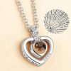 Couple Heart Necklace Symbol of Love