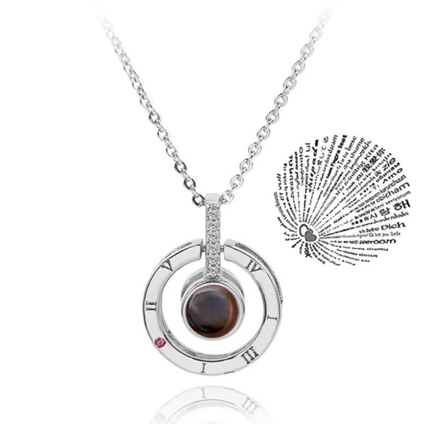 Couple Heart Necklace Symbol of Love
