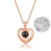 Couple Heart Necklace Symbol of Love