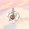 Couple Heart Necklace Symbol of Love