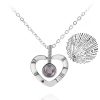 Couple Heart Necklace Symbol of Love