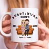 Couple, Hubby And Wifey, Personalized Mug, Gift For Couple, 02NADT130723HH Couple, Hubby And Wifey, Personalized Mug, Gift For Couple, 02NADT130723HH