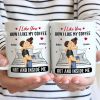Couple I Liked You How I Liked My Coffee - Personalized Mug Couple I Liked You How I Liked My Coffee - Personalized Mug