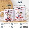 Couple I Love You Every Day - Personalized White Edge-to-Edge Mug Couple I Love You Every Day - Personalized White Edge-to-Edge Mug