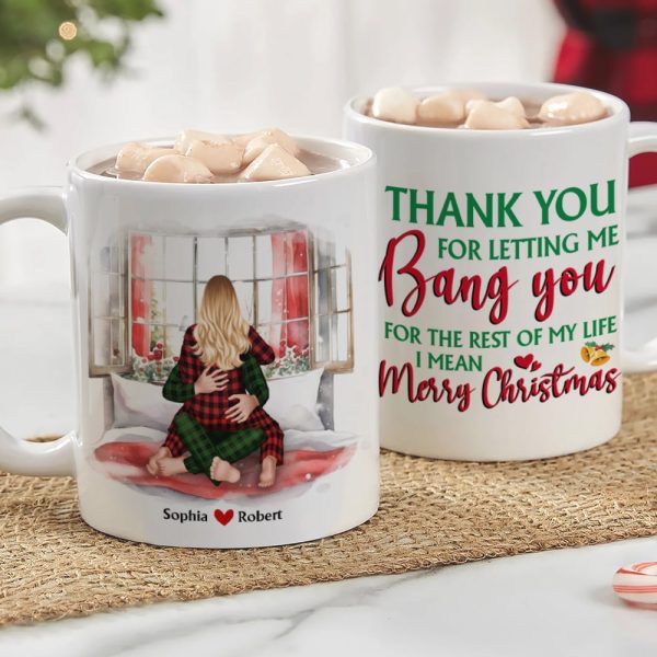 Couple, I Mean Merry Christmas, Personalized Coffee Mug, Christmas Gifts For Couple Couple, I Mean Merry Christmas, Personalized Coffee Mug, Christmas Gifts For Couple