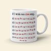 Couple If I Wrote You A Love Song - Personalized White Mug