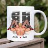 Couple, Kiss Me With Your Warm Lips, Personalized Mug, Couple Gifts