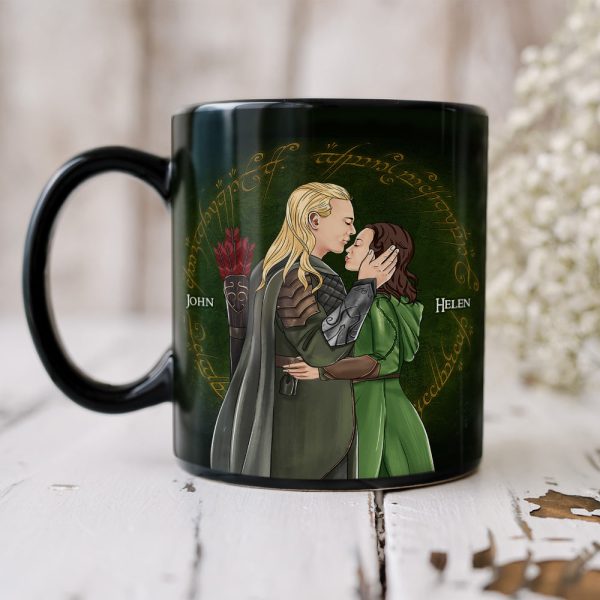 Couple Kissing 08HUHN051222TM Black Mug Couple Kissing 08HUHN051222TM Black Mug