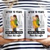 Couple Kissing After Years Hotter Than This Coffee - Gift For Couples - Personalized Mug Couple Kissing After Years Hotter Than This Coffee - Gift For Couples - Personalized Mug