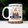 Couple Kissing I Like My Coffee Hot & Inside Me - Gift For Couples - Personalized Mug Couple Kissing I Like My Coffee Hot & Inside Me - Gift For Couples - Personalized Mug