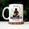 Couple Kissing My Favorite Thing To Do Is You - Gift For Couples - Personalized Mug Couple Kissing My Favorite Thing To Do Is You - Gift For Couples - Personalized Mug