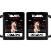 Couple Kissing Thanks For All - Gift For Couples - Personalized Mug Couple Kissing Thanks For All - Gift For Couples - Personalized Mug