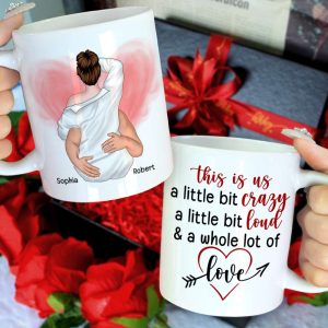 Couple Make Love Sweet Day White Mug