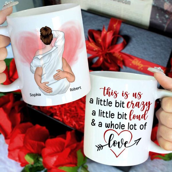 Couple Make Love Sweet Day White Mug Couple Make Love Sweet Day White Mug