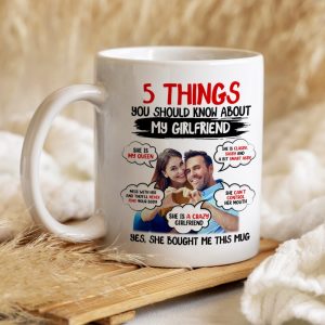 Couple, My Girlfriend, Personalized Coffee Mug, Valentine Gift, Couple Gift