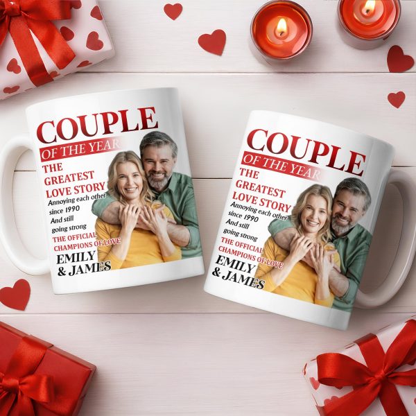 Couple Of The Year, The Greatest Love Story, Champions Of Love - Personalized Custom Coffee Mug - CPL1199_MG Couple Of The Year, The Greatest Love Story, Champions Of Love - Personalized Custom Coffee Mug - CPL1199_MG