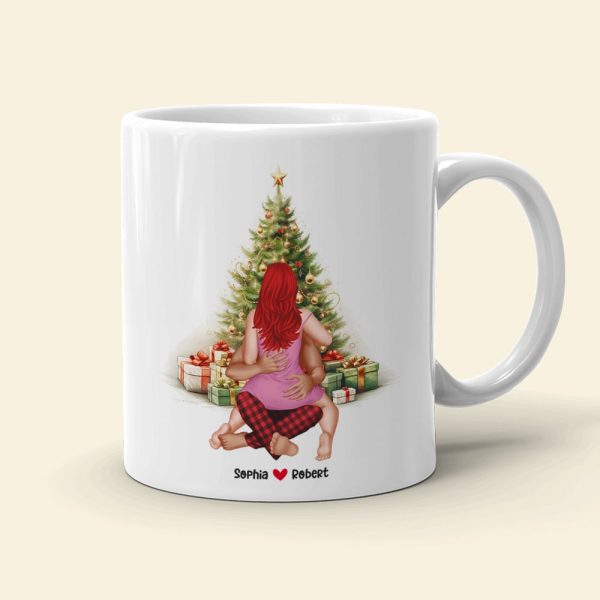 Couple, Roses Are Red Here, Personalized Coffee Mug, Christmas Gifts For Couple Couple, Roses Are Red Here, Personalized Coffee Mug, Christmas Gifts For Couple