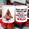 Couple, Roses Are Red Here, Personalized Coffee Mug, Christmas Gifts For Couple Couple, Roses Are Red Here, Personalized Coffee Mug, Christmas Gifts For Couple