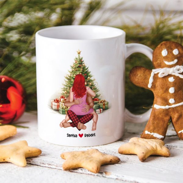 Couple, Roses Are Red Here, Personalized Coffee Mug, Christmas Gifts For Couple Couple, Roses Are Red Here, Personalized Coffee Mug, Christmas Gifts For Couple