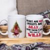 Couple, Roses Are Red Here, Personalized Coffee Mug, Christmas Gifts For Couple Couple, Roses Are Red Here, Personalized Coffee Mug, Christmas Gifts For Couple