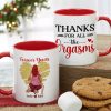 Couple, Thanks For All, Personalized Accent Mug, Christmas Gifts For Couple