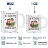 Couple Thanks For All The Orgasms - Personalized Mug Couple Thanks For All The Orgasms - Personalized Mug