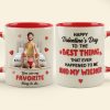 Couple The Best Thing Accent Mug - Personalized Gifts For Couple 02kiti270126