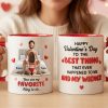 Couple The Best Thing Accent Mug - Personalized Gifts For Couple 02kiti270126