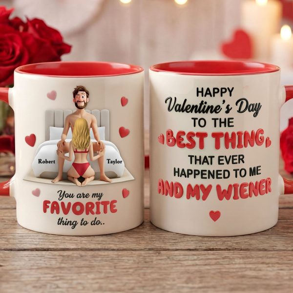 Couple The Best Thing Accent Mug - Personalized Gifts For Couple 02kiti270126