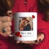 Couple Together Moment, Personalized White Mug - Upload Image Couple Together Moment, Personalized White Mug - Upload Image