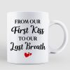 Couple Under Mistletoe We Got This Christmas Personalized Mug Couple Under Mistletoe We Got This Christmas Personalized Mug