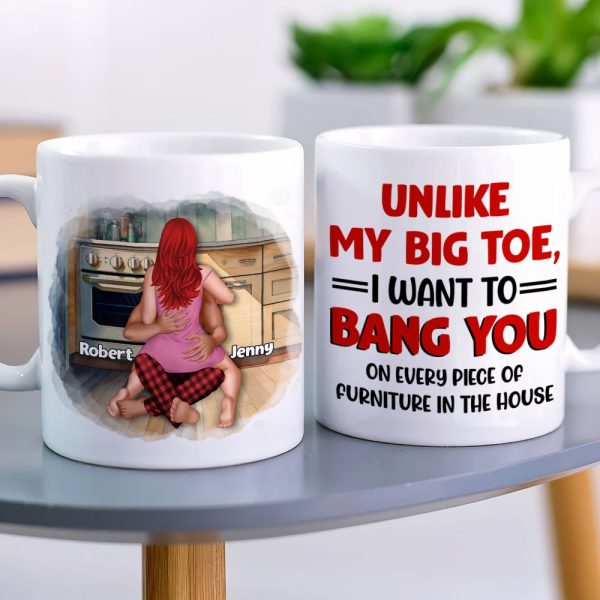 Couple, Unlike My Big Toe, Personalized Coffee Mug, Gifts For Couple Couple, Unlike My Big Toe, Personalized Coffee Mug, Gifts For Couple