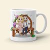 Couple Wedding Anniversary, Couple Happy Day White Mug Couple Wedding Anniversary, Couple Happy Day White Mug