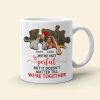 Couple We're Not Perfect But It Doesn't Matter Till We're Together, Personalized White Mug - Upload Image Couple We're Not Perfect But It Doesn't Matter Till We're Together, Personalized White Mug - Upload Image