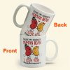 Couple You Are My Favorite Human Bean - Personalized Mug