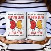 Couple You Are My Favorite Human Bean - Personalized Mug