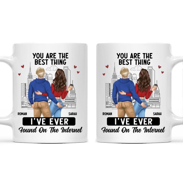 Couple You Are The Best Thing I Have Found Online - Gift For Couples - Personalized Mug Couple You Are The Best Thing I Have Found Online - Gift For Couples - Personalized Mug
