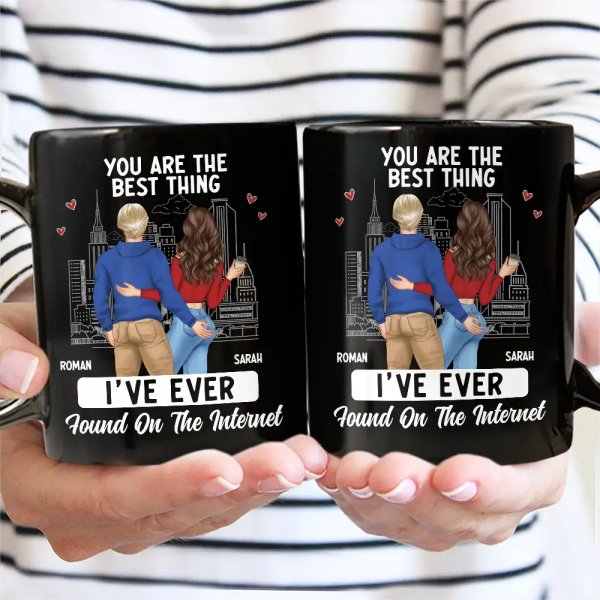 Couple You Are The Best Thing I Have Found Online - Gift For Couples - Personalized Mug Couple You Are The Best Thing I Have Found Online - Gift For Couples - Personalized Mug
