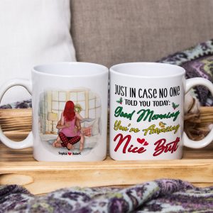 Couple, You're Amazing Nice Butt, Personalized Coffee Mug, Christmas Gifts For Couple