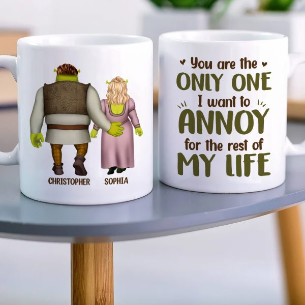 Couple, You're The Only One, Personalized Mug, Gift For Couple, 01ACDT080723HH