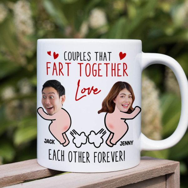 Couples - Love Each Other Forever, Funny Custom Face Coffee Mug, Gift For Couple, Valentine's Gifts