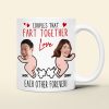 Couples - Love Each Other Forever, Funny Custom Face Coffee Mug, Gift For Couple, Valentine's Gifts