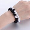 Couples Beaded Crown Bracelet Set Couples Beaded Crown Bracelet Set