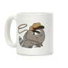 Cowboy Raccoon Lasso Coffee Mug Cowboy Raccoon Lasso Coffee Mug