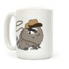 Cowboy Raccoon Lasso Coffee Mug Cowboy Raccoon Lasso Coffee Mug