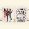 Coworkers, Alcohol Tolerating, Bonding Over Deadlines, Keeping Each Other Sane - Personalized Mug - Gift For Coworker, Colleague, Work Bestie, Friend, Work Bestie Coworkers, Alcohol Tolerating, Bonding Over Deadlines, Keeping Each Other Sane - Personalized Mug - Gift For Coworker, Colleague, Work Bestie, Friend, Work Bestie